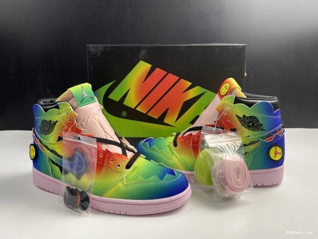 X OG HIGH 1 AIR BALVIN DC3481-900 JORDAN J 0723